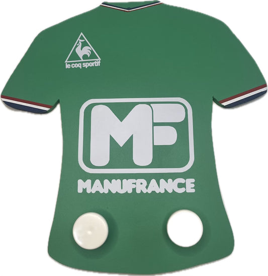 POTE MANTEAU/ DÉCORATION/ MAILLOT DE FOOTBALL VINTAGE ASSE